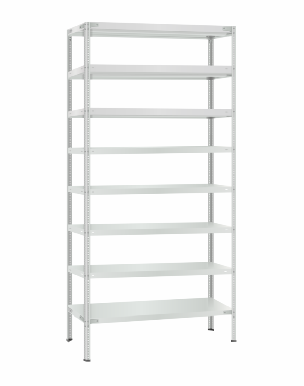 Стеллаж металлический Титан МС-500 2300х1000х600 8 полок