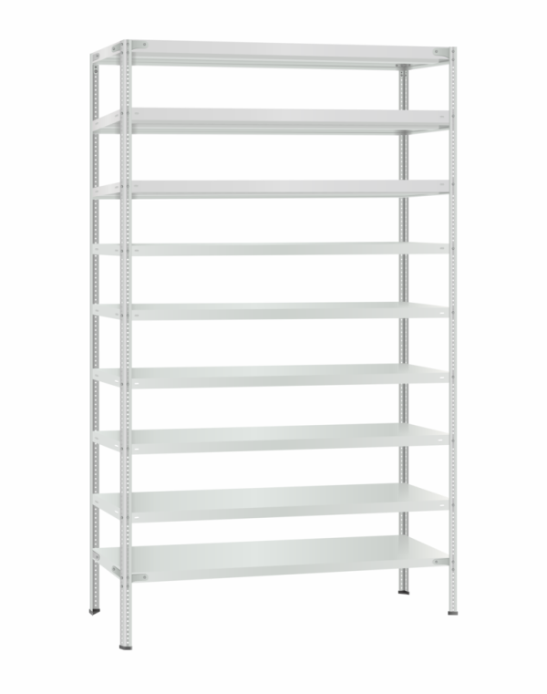 Стеллаж металлический Титан МС-500 3000х1200х400 9 полок