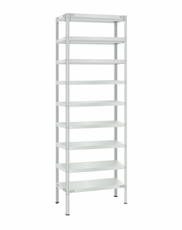 Стеллаж металлический Титан МС-500 2300х700х500 9 полок