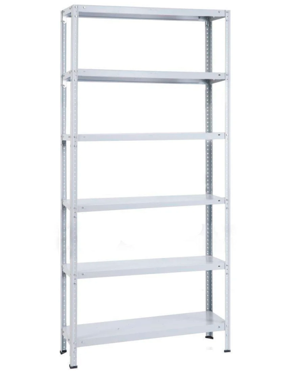 Стеллаж металлический Титан МС-500 2200х700х300 6 полок